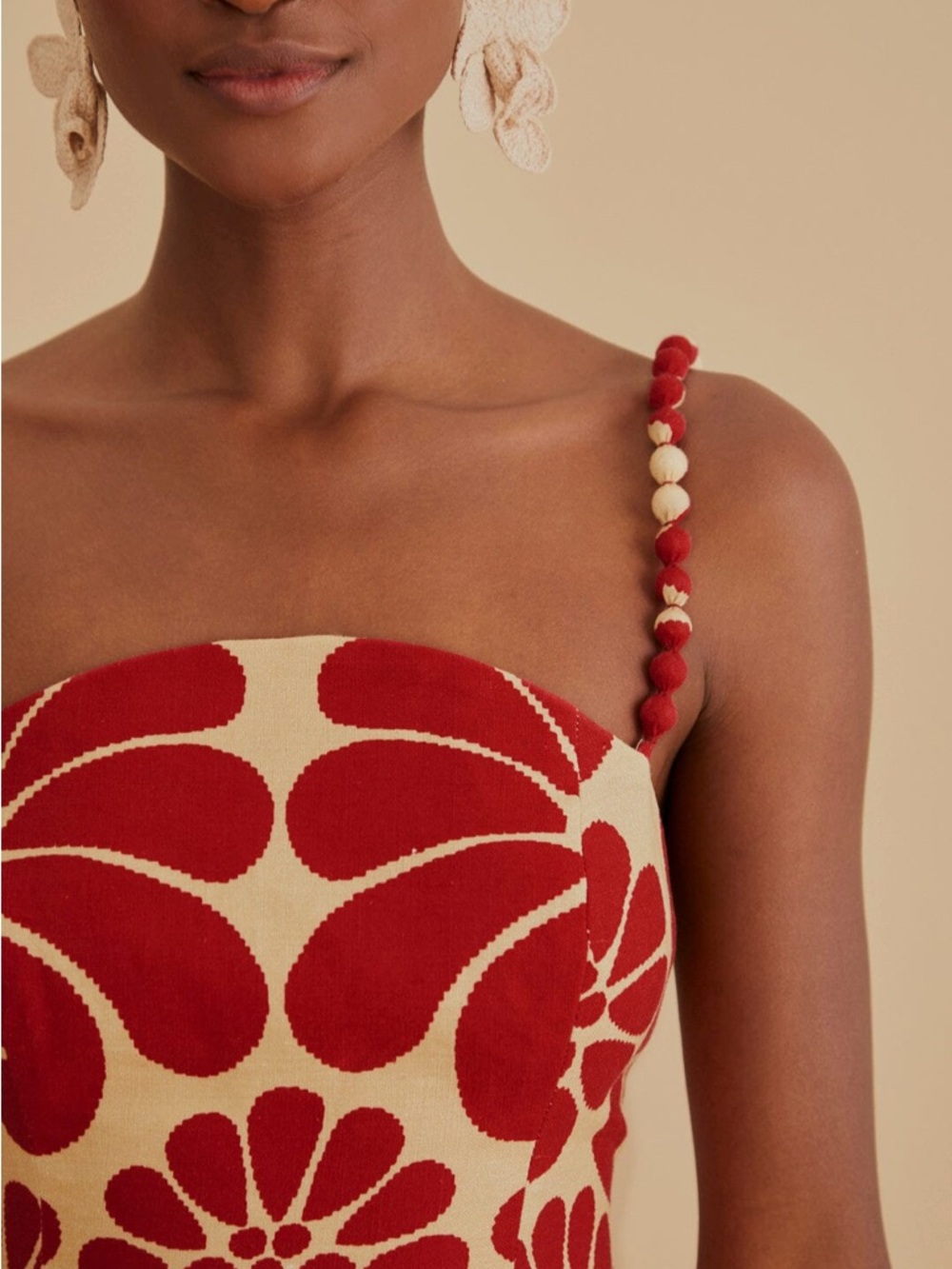 FARM RIO Palermo Sleeveless Midi Dress - Picture 5 of 10